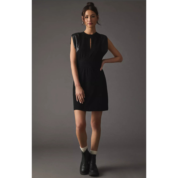 2 for $120 Anthropologie Grey State Rue Mini Dress - New Medium - Picture 5 of 6